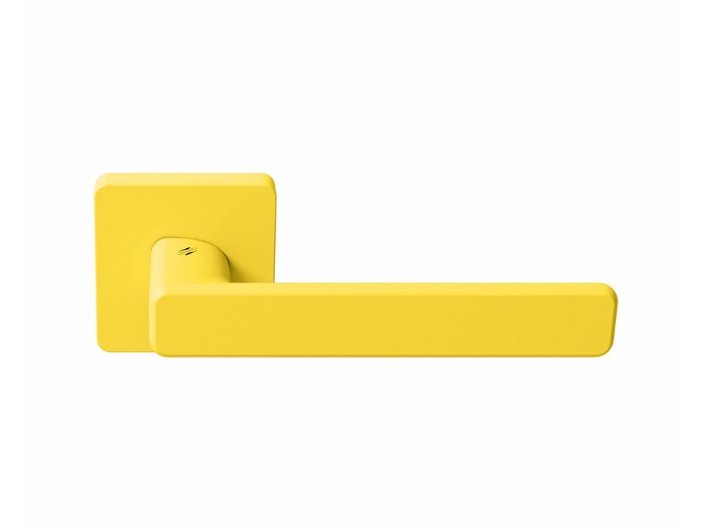 Maniglia Due Q Serie Mood Rosetta Quadra d.52x52x10h Bocchetta Foro Chiave varie finiture  Colombo Design - immagine 10